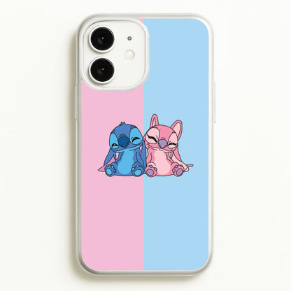 Best Friends - Pink Alien  - Angel Stitch Phone Case for iPhone 11