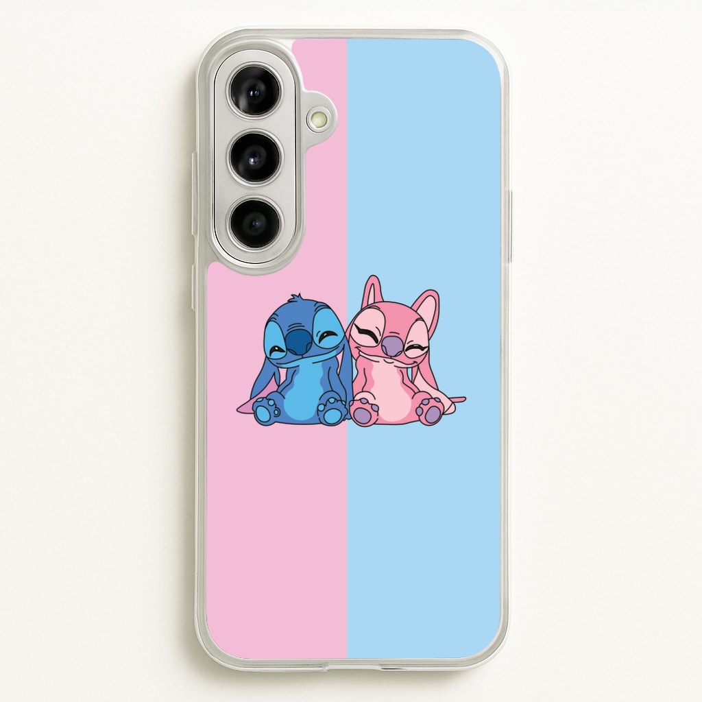 Best Friends - Pink Alien  - Angel Stitch Phone Case for Galaxy A56