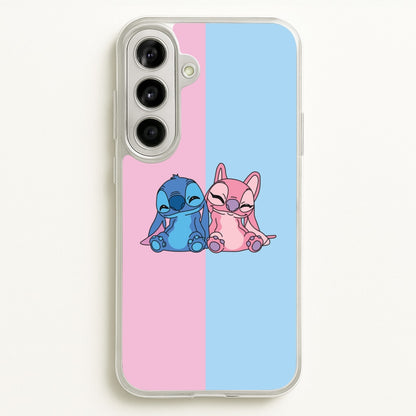 Best Friends - Pink Alien  - Angel Stitch Phone Case for Galaxy A56