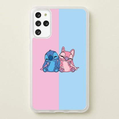 Best Friends - Pink Alien  - Angel Stitch Phone Case for Galaxy S20 Plus