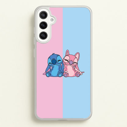 Best Friends - Pink Alien  - Angel Stitch Phone Case for Galaxy A36
