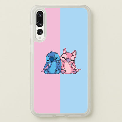 Best Friends - Pink Alien  - Angel Stitch Phone Case for Huawei P20 Pro