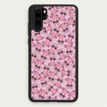 Angel Pink Alien Pattern  - Angel Stitch Phone Case for Huawei P30 Pro