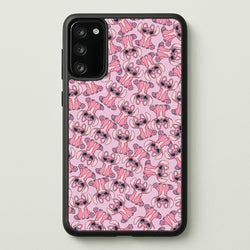 Angel Pink Alien Pattern  - Angel Stitch Phone Case for Galaxy S20FE