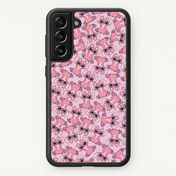 Angel Pink Alien Pattern  - Angel Stitch Phone Case for Galaxy S21 Plus