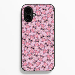 Angel Pink Alien Pattern  - Angel Stitch Phone Case for iPhone 16 Plus