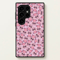 Angel Pink Alien Pattern  - Angel Stitch Phone Case for Galaxy S24 Ultra