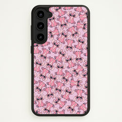 Angel Pink Alien Pattern  - Angel Stitch Phone Case for Galaxy S23