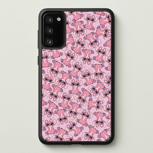 Angel Pink Alien Pattern  - Angel Stitch Phone Case for Galaxy S20