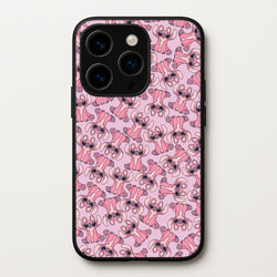 Angel Pink Alien Pattern  - Angel Stitch Phone Case for iPhone 15 Pro Max