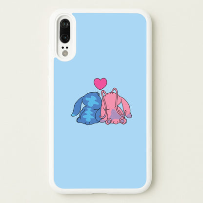 In Love - Pink Alien  - Angel Stitch Phone Case for Huawei P20