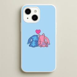 In Love - Pink Alien  - Angel Stitch Phone Case for iPhone 15 Plus