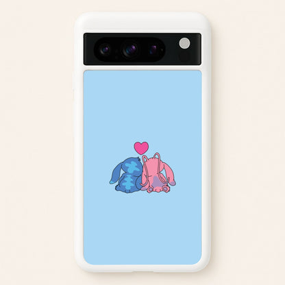 In Love - Pink Alien  - Angel Stitch Phone Case for Google Pixel 8 Pro