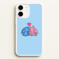 In Love - Pink Alien  - Angel Stitch Phone Case for iPhone 11