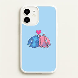 In Love - Pink Alien  - Angel Stitch Phone Case for iPhone 12 Mini