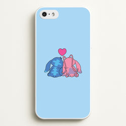 In Love - Pink Alien  - Angel Stitch Phone Case for iPhone 5 / 5s / SE 2016