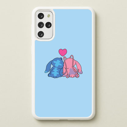 In Love - Pink Alien  - Angel Stitch Phone Case for Galaxy S20 Plus