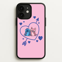 Arrow Heart - Pink Alien  - Angel Stitch Phone Case for iPhone 11