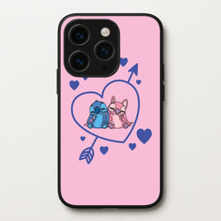 Arrow Heart - Pink Alien  - Angel Stitch Phone Case for iPhone 14 Pro