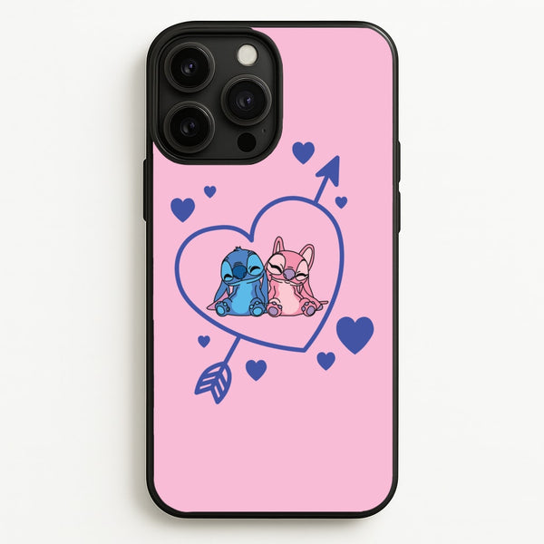 Arrow Heart - Pink Alien  - Angel Stitch Phone Case for iPhone 13 Pro Max