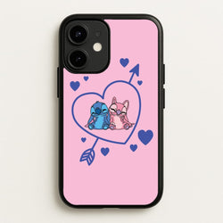 Arrow Heart - Pink Alien  - Angel Stitch Phone Case for iPhone 12 / 12 Pro