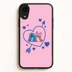 Arrow Heart - Pink Alien  - Angel Stitch Phone Case for iPhone XR