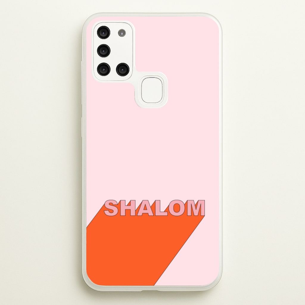 Shalom - FND  - Friday Night Dinner Phone Case for Galaxy A21s