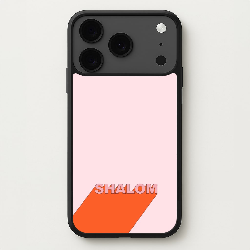 Shalom - FND Phone Case for iPhone 17 Pro Max