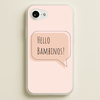 Hello Bambinos - FND  - Friday Night Dinner Phone Case for iPhone 16e