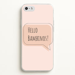Hello Bambinos - FND  - Friday Night Dinner Phone Case for iPhone 5 / 5s / SE 2016
