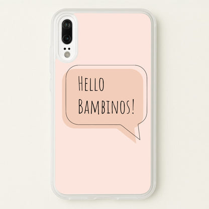 Hello Bambinos - FND  - Friday Night Dinner Phone Case for Huawei P20