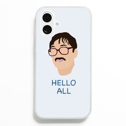 Hello All - FND  - Friday Night Dinner Phone Case for iPhone 16 Plus