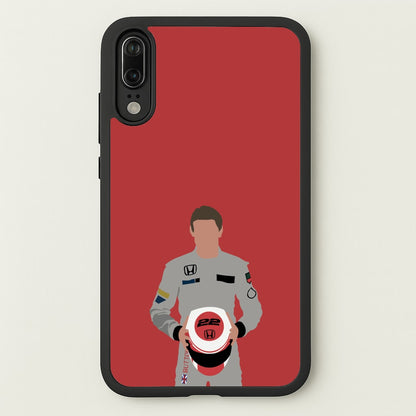 Button - F1  - F1 Phone Case for Huawei P20