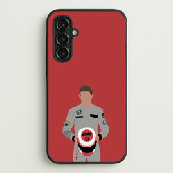 Button - F1  - F1 Phone Case for Galaxy A16