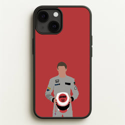 Button - F1  - F1 Phone Case for iPhone 13 Mini