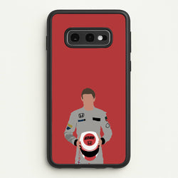 Button - F1  - F1 Phone Case for Galaxy S10e