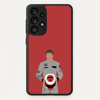 Button - F1  - F1 Phone Case for Galaxy A53