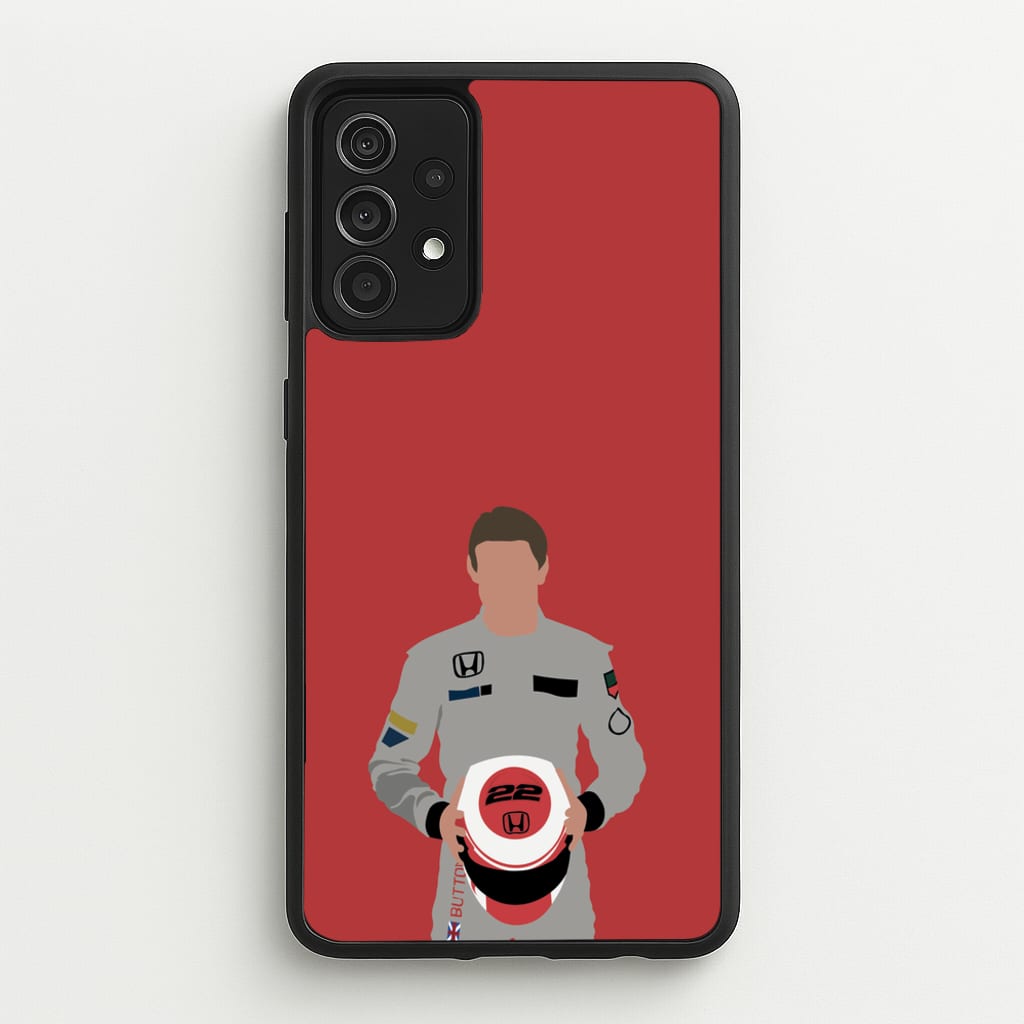Button - F1  - F1 Phone Case for Galaxy A52 / A52s