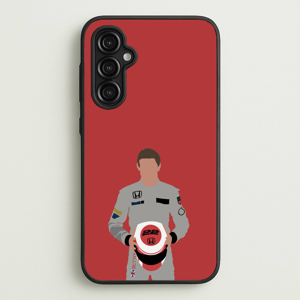 Button - F1  - F1 Phone Case for Galaxy A14