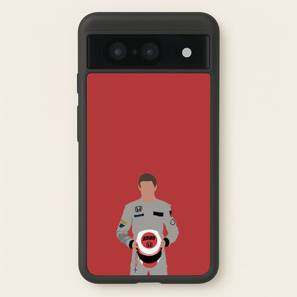 Button - F1  - F1 Phone Case for Google Pixel 8