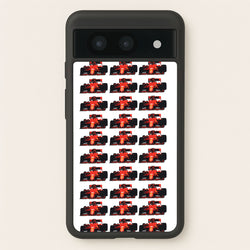 F1 Car Collage  - F1 Phone Case for Google Pixel 8a