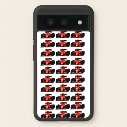F1 Car Collage  - F1 Phone Case for Google Pixel 8a