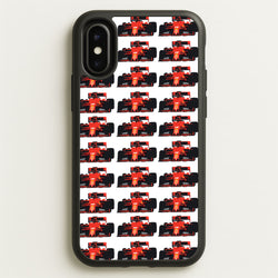 F1 Car Collage  - F1 Phone Case for iPhone X / XS