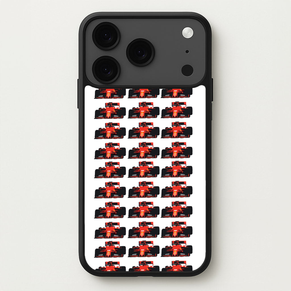 F1 Car Collage Phone Case