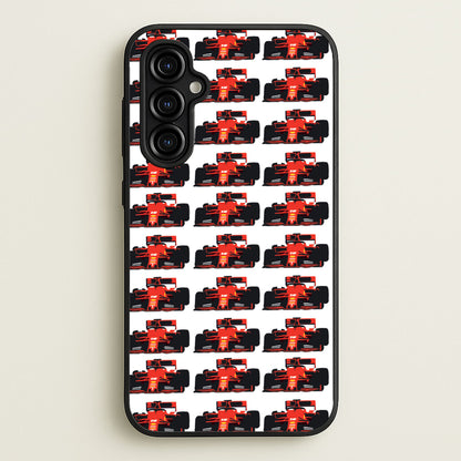 F1 Car Collage  - F1 Phone Case for Galaxy A54