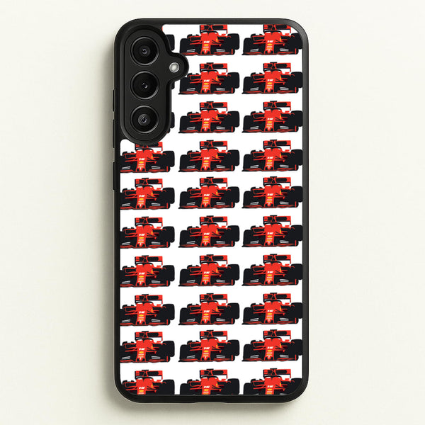 F1 Car Collage  - F1 Phone Case for Galaxy A34