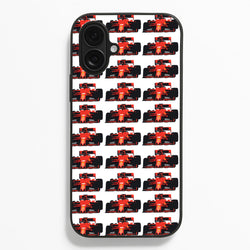 F1 Car Collage  - F1 Phone Case for iPhone 16 Plus