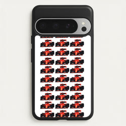 F1 Car Collage  - F1 Phone Case for Google Pixel 9 Pro XL