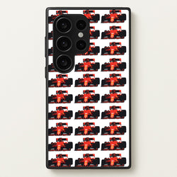 F1 Car Collage  - F1 Phone Case for Galaxy S24 Ultra
