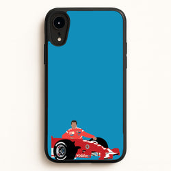 Schumaker - F1  - F1 Phone Case for iPhone XR
